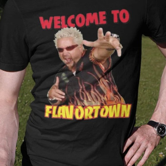 COPY - Guy Fieri Shirt Flavortown Shirt - Picture 1 of 1